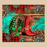 Country Boots And Cowboy Hat Christmas Heavyweight Sweatshirt | Teevron