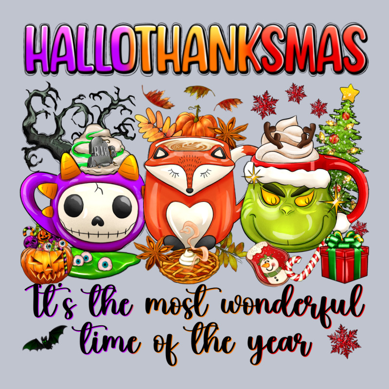 Hallothanksmas Its The Most Wonderful Time Of The Premium Hoodie by texasbilliewilder | Teevron