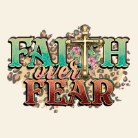 Faith Over Fear Cross Vintage Tee | Teevron