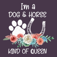 Im A Dog And Horse Kind Of Queen Heavyweight Hoodie | Teevron