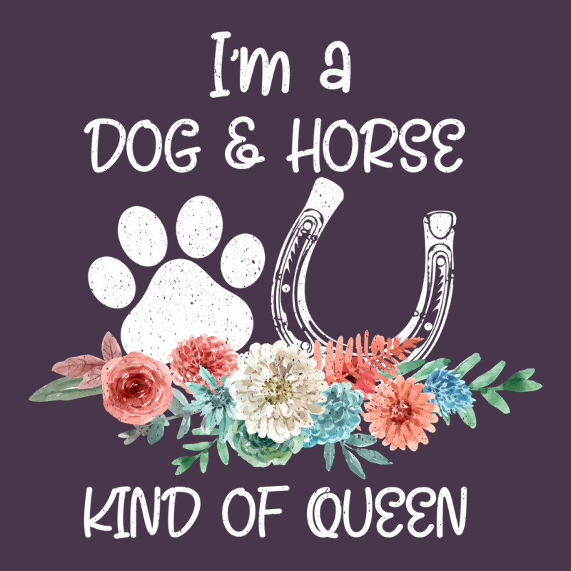 Im A Dog And Horse Kind Of Queen Heavyweight Hoodie by Bettercallsaul | Teevron