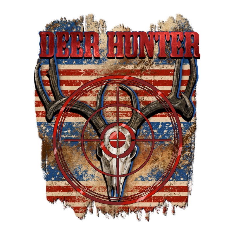 Deer Hunter 4th Of July Premium Tee by CowGirlArtShop | Teevron
