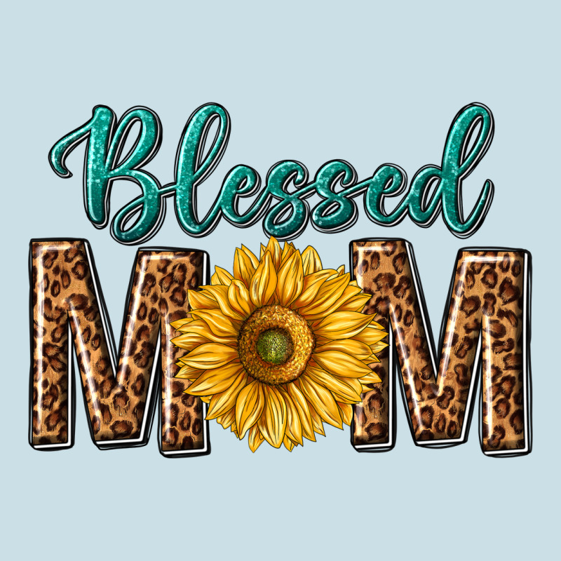 Western Blessed Mom With Sunflower Ladies Tee by texasbilliewilder | Teevron