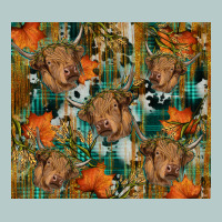 Fall Cowhide Highland Cow Tumbler Heavy Core Tee | Teevron