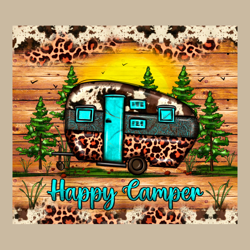 Happy Camper Long Sleeve Tee by JahusDesignShop | Teevron