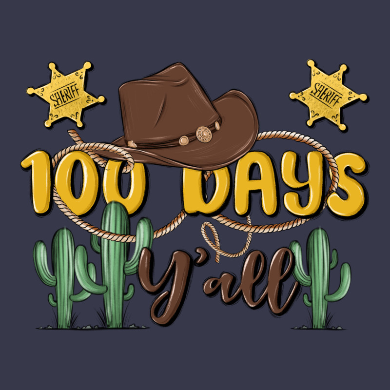 100 Days Y'all Long Sleeve Tee by MaliasSmallBusiness | Teevron