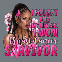 I Fought For My Life And I Won Afro Woman Heavyweight Sweatshirt | Teevron