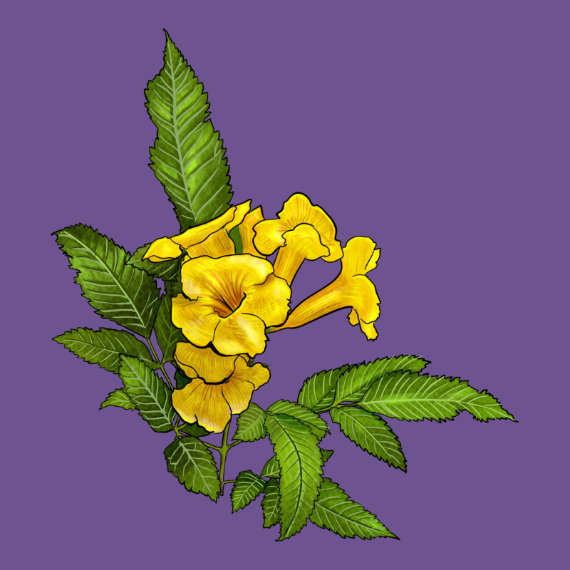 Yellow Elder Flower Vintage Tee by LillyAllenDesigns | Teevron