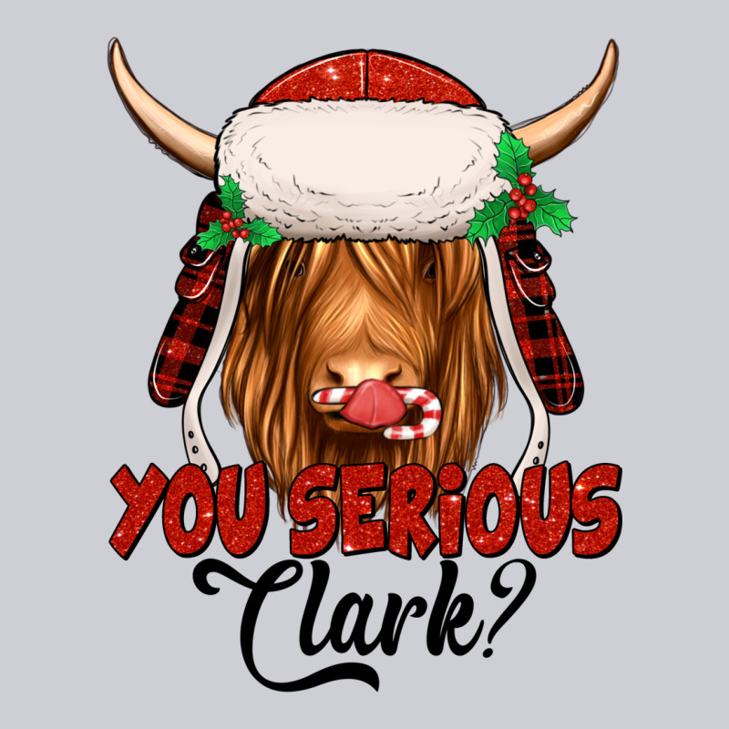 You Serious Clark Highland Cow Heavyweight Sweatshirt by Jasminsmagicworld | Teevron