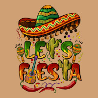 Let's Fiesta Mexican Hat Vintage Tee | Teevron