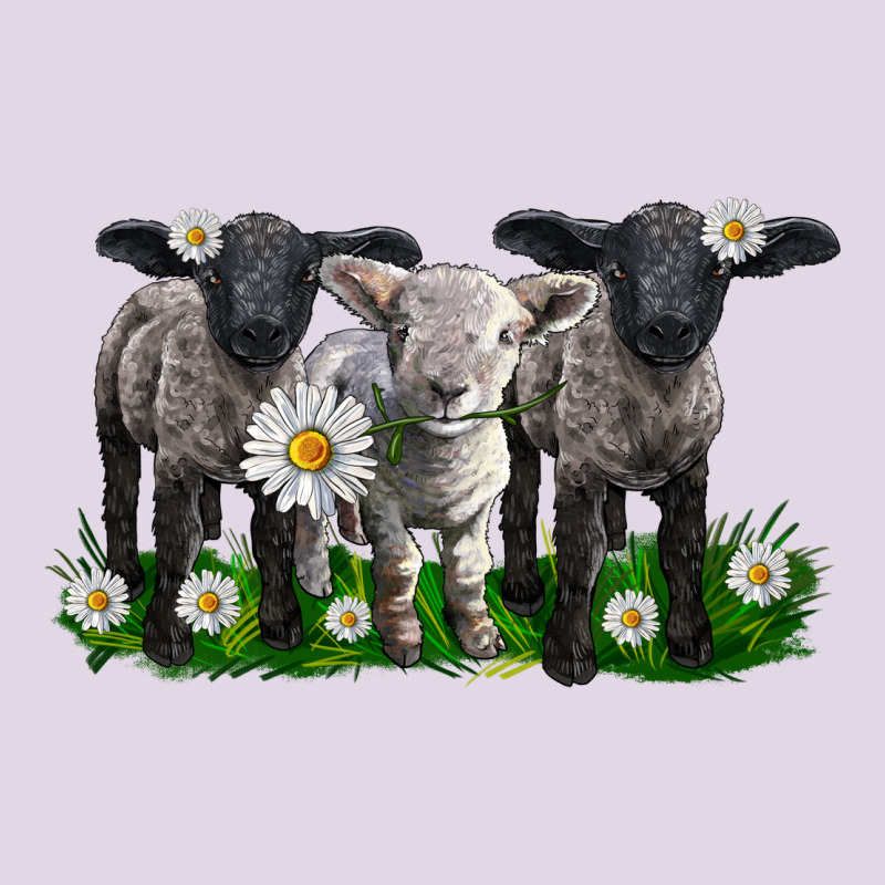 Baby Sheeps With Daisies Classic Tee by LillyAllenDesigns | Teevron