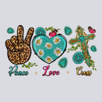 Peace Love Cross Zipper Hoodie | Teevron