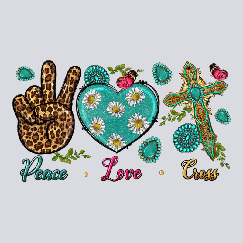 Peace Love Cross Zipper Hoodie by BundleAndBundleShop | Teevron
