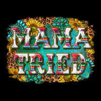 Western Mama Tried With Sunflowers And Gemstone Ladies Tee | Teevron