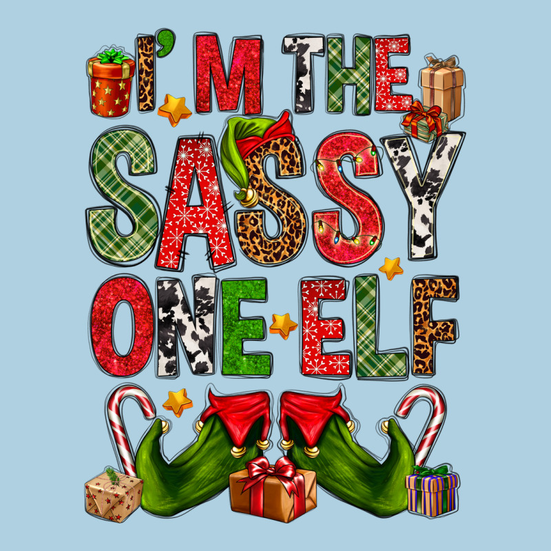 I'm The Sassy On The Elf Premium Hoodie by NancyCooperArtShop | Teevron