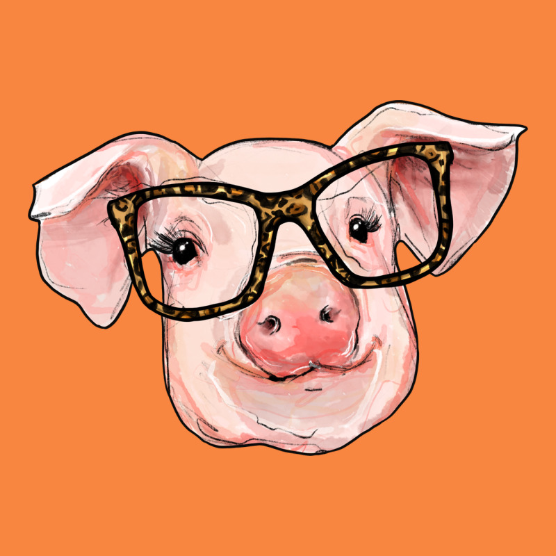 Pig With Glasses Premium Sweatshirt by RanaPortraitStore | Teevron