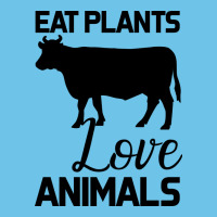Eat Plants Love Animals Premium Sweatshirt | Teevron