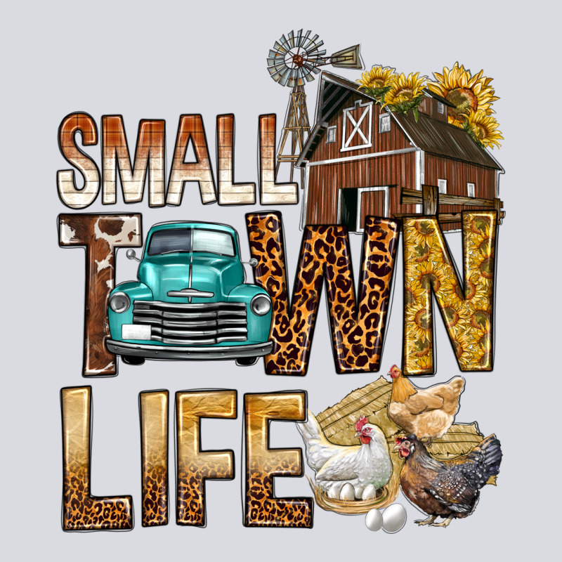 Small Town Life Zipper Hoodie by BundleAndBundleShop | Teevron