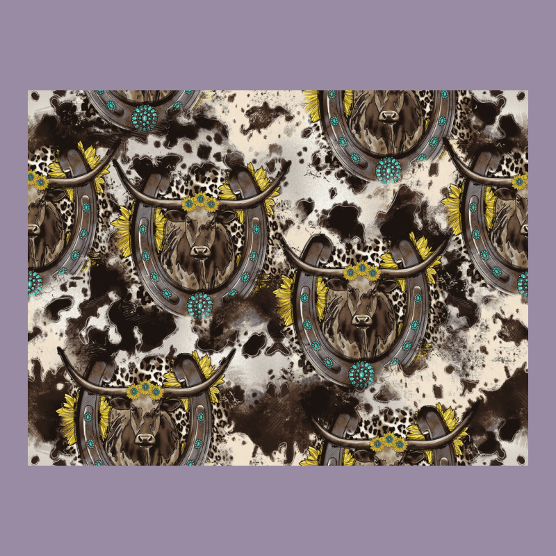 Longhorn Pattern Classic Tee by CowhideDigitalArt | Teevron