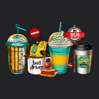 School Bus Driver Coffee Cups Vintage Tee | Teevron