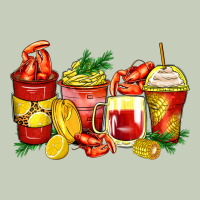 Crawfish Coffee Cups Ladies Tee | Teevron
