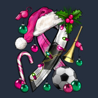 Pink Christmas Breast Cancer Ribbon Soccer Zipper Hoodie | Teevron