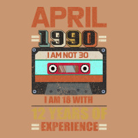 Aprıl 1990 I Am Not 30 I'm 18 With 12 Years Of Experience Heavyweight Hoodie | Teevron