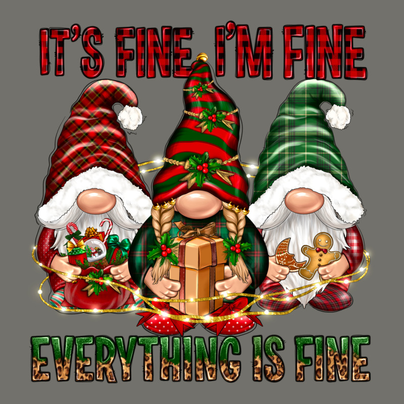 It's Fine I'm Fine Everything Is Fine Premium Hoodie by NancyCooperArtShop | Teevron