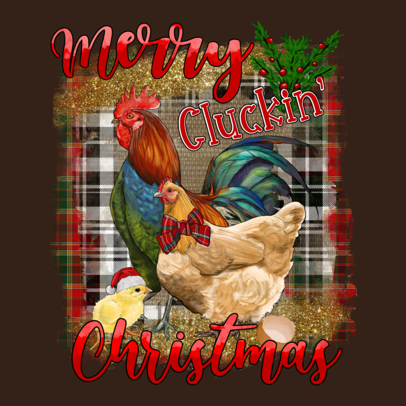 Merry Cluckin' Christmas Heavy Core Tee by RanaPortraitStore | Teevron