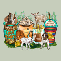 Goats Coffee Cups Ladies Tee | Teevron