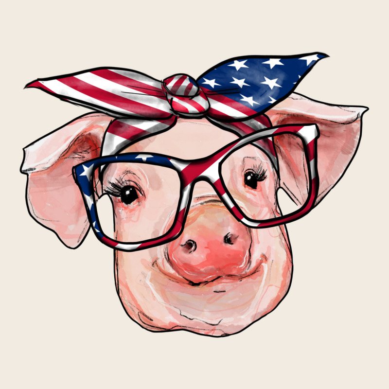 American Flag With Pig Premium Sweatshirt by RanaPortraitStore | Teevron