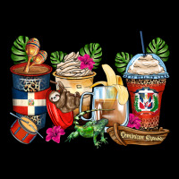 Dominican Republic Coffee Cups Ladies Tee | Teevron