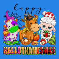 Happy Hallothanksmas Farm Animals Premium Hoodie | Teevron