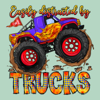 Easily Distracted By Trucks Classic Tee | Teevron