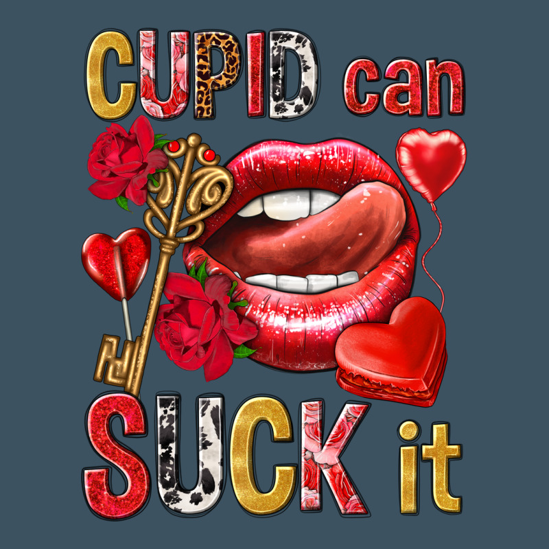 Cupid Can Suck It Urban Heavy Tee by NancyCooperArtShop | Teevron