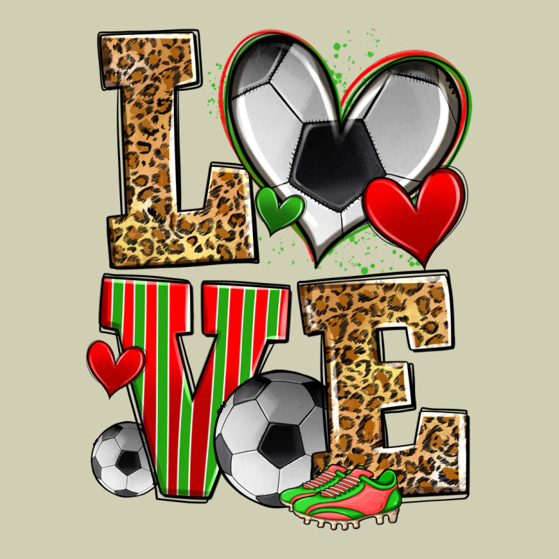 Love Soccer Heavy Core Tee by Zillion Design Studio | Teevron