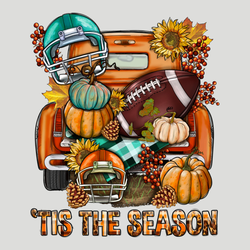 Tis The Season Fall Football Truck Zipper Hoodie by BundleAndBundleShop | Teevron