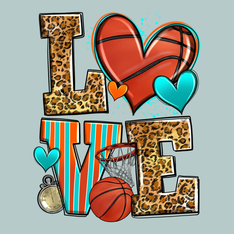 Love Basketball Heavy Core Tee by Zillion Design Studio | Teevron