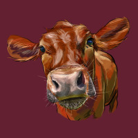 Red Angus Face Classic Tee | Teevron