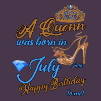 A Queen Was Born In July 24th Happy Birthday Heavyweight Hoodie | Teevron