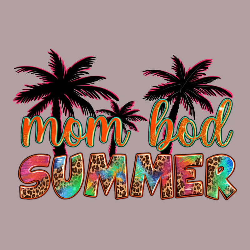 Mom Bod Summer With Palms Vintage Hoodie by Artiststas | Teevron