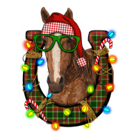 christmas horseshoe with horse | Teevron