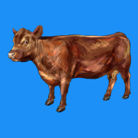 Red Angus Cow Classic Tee | Teevron