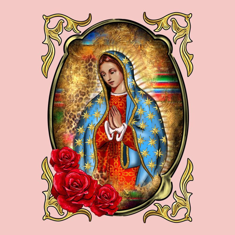 Our Lady Of Guadalupe Frame Urban Heavy Tee by BarkalooDesign | Teevron
