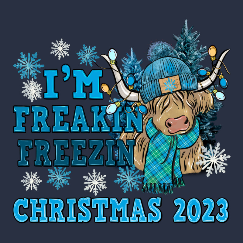 I'm Freakin Freezin Christmas 2023 Heavyweight Sweatshirt by NancyCooperArtShop | Teevron