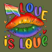 Love Is Love Lips Long Sleeve Tee | Teevron
