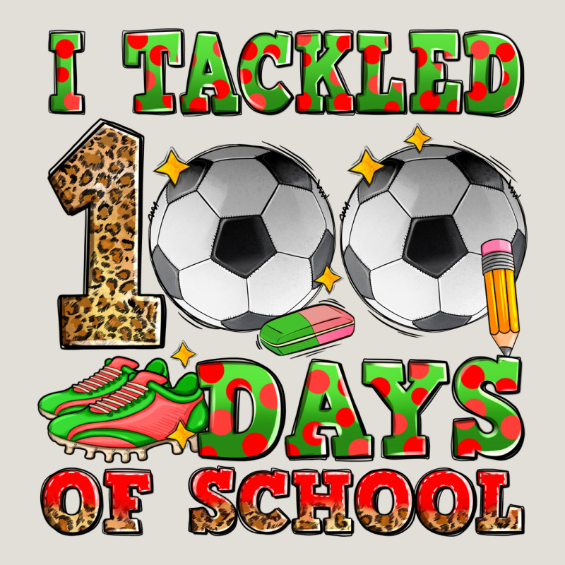 I Tackled 100 Days Of School Soccer Heavy Core Tee by Zillion Design Studio | Teevron