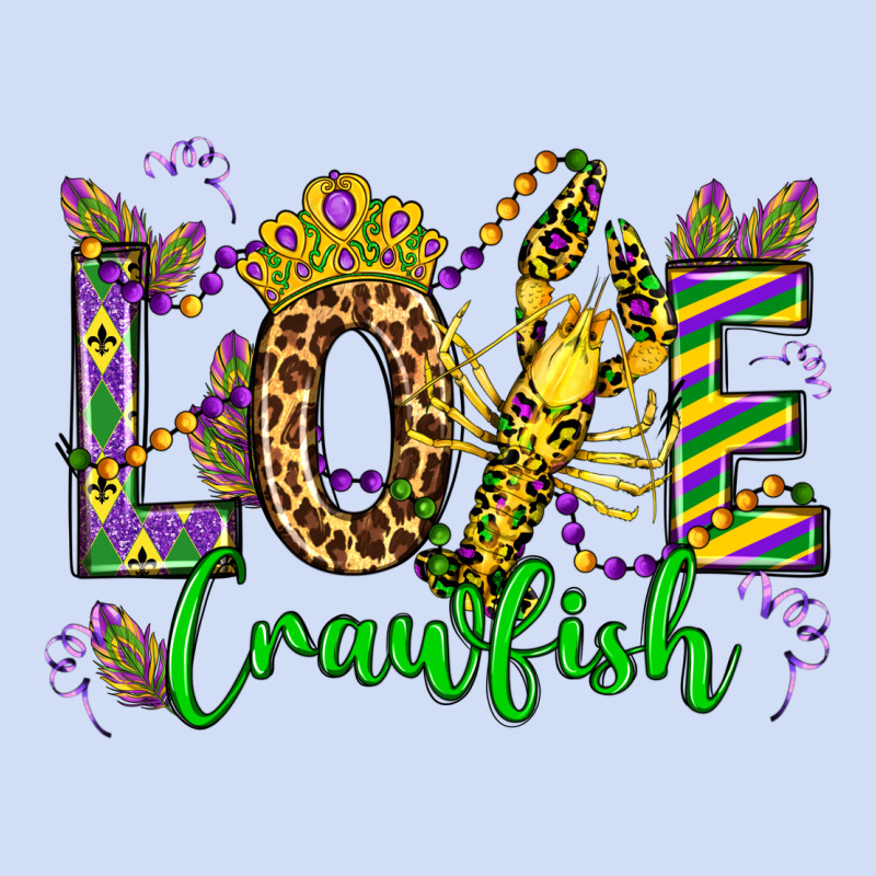 Love Crawfish Mardi Gras Olivia Urban Hoodie by OliviaCreatesArt | Teevron