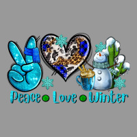 Peace Love Winter Ado Vintage Hoodie | Teevron
