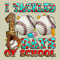I Tackled 100 Days Of School Baseball Heavy Core Tee | Teevron
